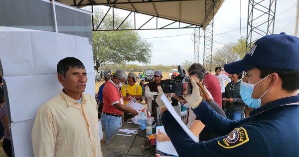 La Nación / Casas de Justicia y Registro Civil realizaron jornada en la comunidad indígena Xákmok Kásek