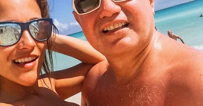 La Nación / La exmodelo Karina Doldán dedicó un emotivo mensaje a su esposo el día de su cumpleaños