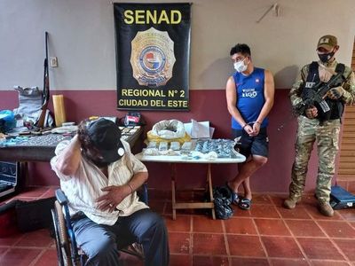Cae presunto proveedor de microtraficantes e incautan cocaína y marihuana - ABC en el Este - ABC Color