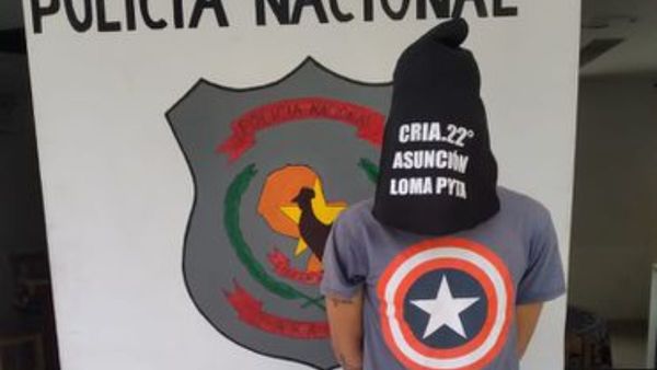 Detienen al "Capitán América" en Loma Pytã