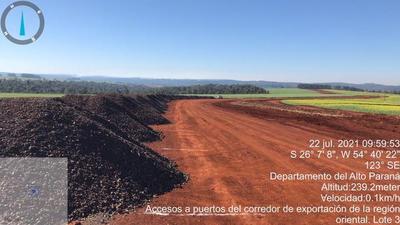Asfalto que conectará Puerto Torocuá con el Corredor de Exportación tiene 35% de avance