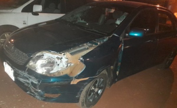 Docente y militar alcoholizado protagonizan accidente