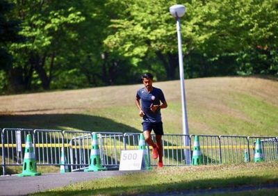 Derlys Ayala sale a correr los 42 kilómetros en los Juegos Olímpicos