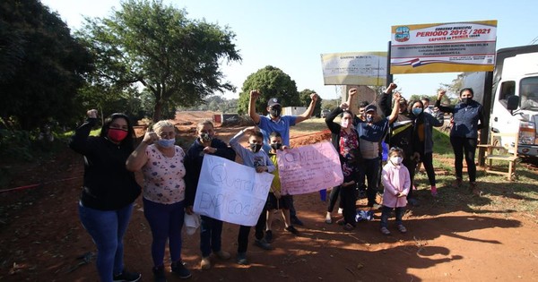 La Nación / Vecinos de Capiatá se protestan porque no quieren cementerio en su barrio