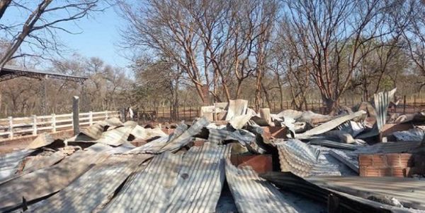 Así quedó el retiro del intendente de San Alfredo tras nuevo ataque
