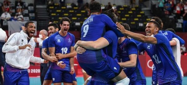 Francia hace historia al ganar su primer oro en voleibol ante los rusos