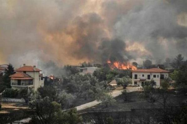 Incendios en Grecia baten récords