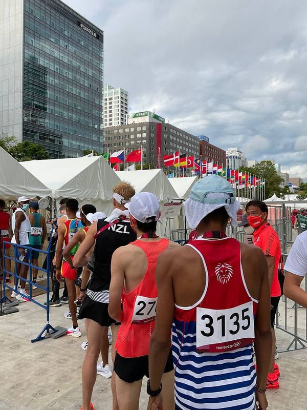 Derlys Ayala y una meta cumplida en Tokio 2020 - Polideportivo - ABC Color