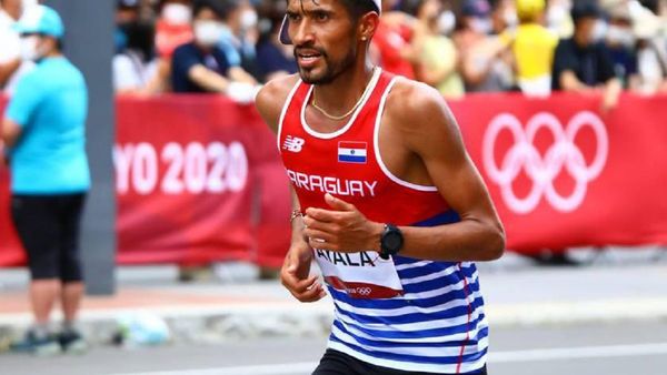 Derlys Ayala completa la maratón en Tokio 2020