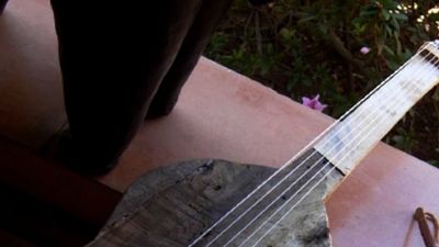 Instrumentos en exhibición en Areguá