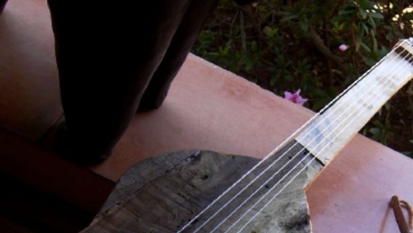 Instrumentos en exhibición en Areguá