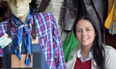 Vidriera comercial con productos penitenciarios