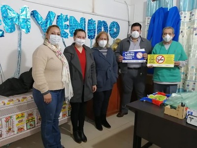 MUNICIPALIDAD BUSCA CONCIENCIAR SIEMPRE SOBRE EL TABAQUISMO Y SUS EFECTOS EN LA SALUD