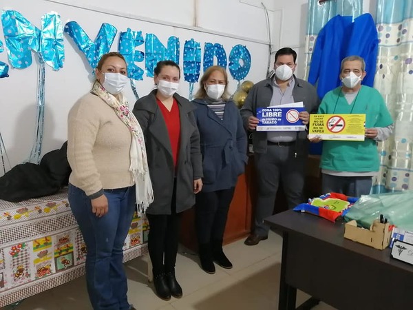 MUNICIPALIDAD BUSCA CONCIENCIAR SIEMPRE SOBRE EL TABAQUISMO Y SUS EFECTOS EN LA SALUD