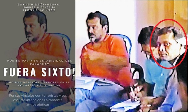 Ciudadanos autoconvocados exigirán pérdida de investidura de Sixto Pereira por "vínculos con terroristas" - ADN Digital