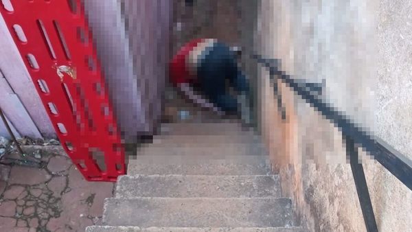 Cayó de una escalera y murió por fuerte golpe en la cabeza