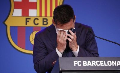 El llanto y la conmoción de Messi en su despedida