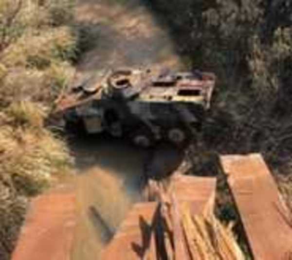 San Pedro: Miembros de las Fuerzas Armadas sufren accidente - Paraguay.com