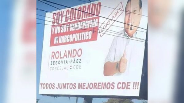 Candidato a concejal de CDE: "No soy vendepatria ni narcopolítico"