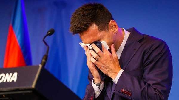 Las lágrimas del 10: El emotivo adiós entre Messi y Barcelona | Noticias Paraguay