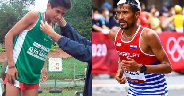 Derlys Ayala, el atleta que de niño corría para entregar cartas a sus tías