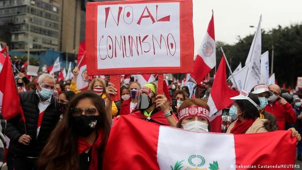 Perú registra primera protesta contra Gobierno de Pedro Castillo