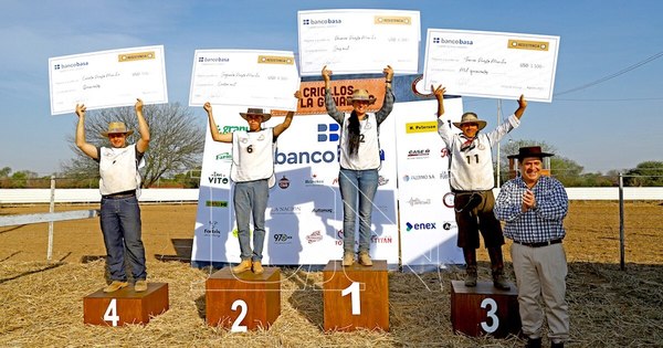 La Nación / Ángela Schapansky se consagró ayer bicampeona de la Marcha Criolla