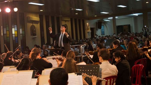 Sinfonía divertida mañana en Lambaré