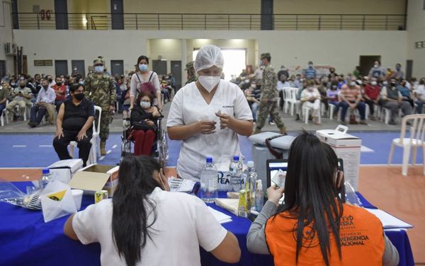 Anticovid: Masiva participación en medio de una penosa organización - Nacionales - ABC Color