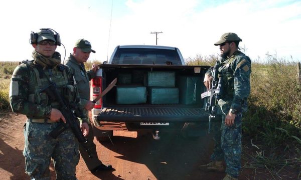 En una semana Senad incautó casi una tonelada de cocaína en cuatro operativos