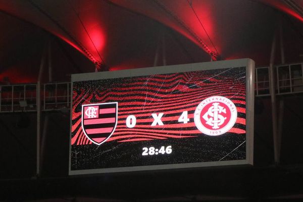 Atención Olimpia: Internacional goleó a Flamengo en el Maracaná - Olimpia - ABC Color