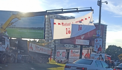 Elecciones Municipales: Entra en vigencia propaganda electoral en la vía pública