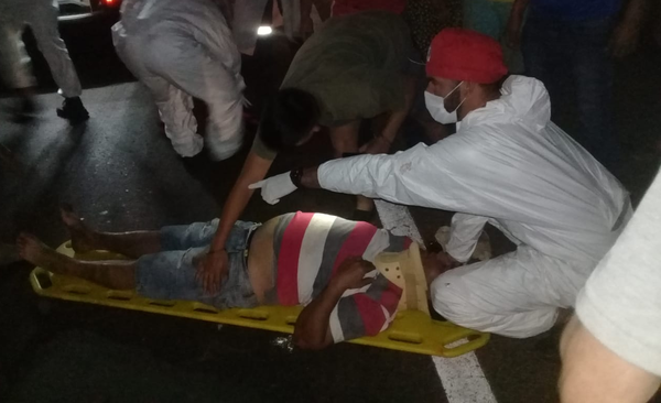 Accidente de tránsito nuevamente en zona de Espinillo - Noticiero Paraguay
