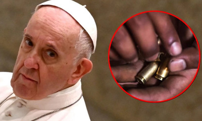 Amenazan al papa Francisco a través de una carta con tres balas - OviedoPress