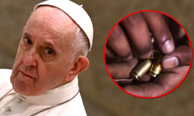 Amenazan al papa Francisco a través de una carta con tres balas - OviedoPress
