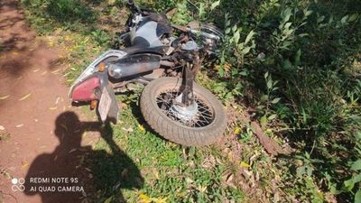 Robaron moto, pero estaba en reserva y no pudieron ir muy lejos