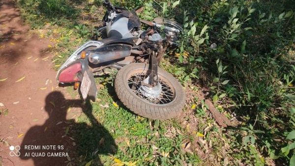 Robaron moto, pero estaba en reserva y no pudieron ir muy lejos