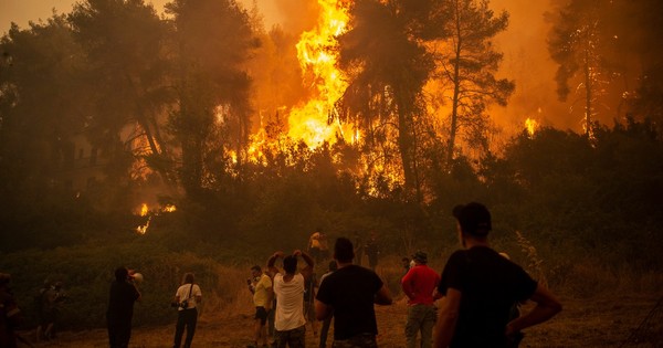 La Nación / Grecia: bomberos libran su séptimo día de batalla contra los incendios