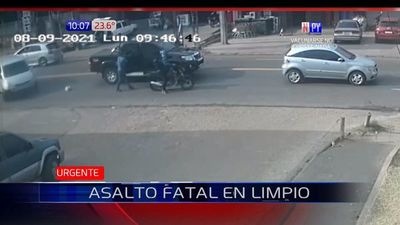 Comerciante asesinado a plena luz del día en Limpio