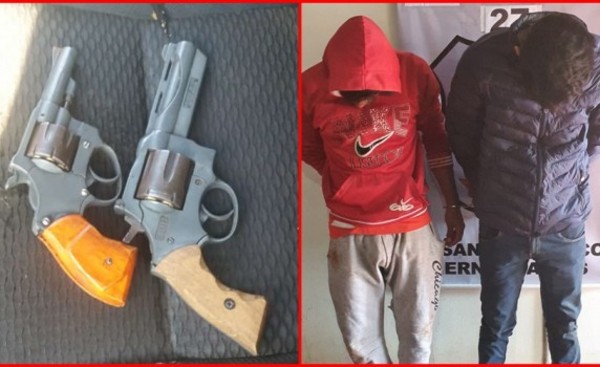 Motochorros armados detenidos tras intento de asalto a una farmacia
