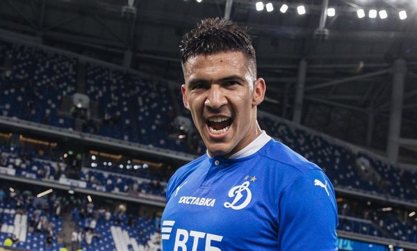 El Dinamo Moscú de Balbuena; líder e invicto en la Premier League rusa