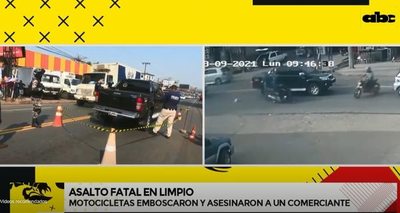 Matan a comerciante tras intento de robo en Limpio - Nacionales - ABC Color