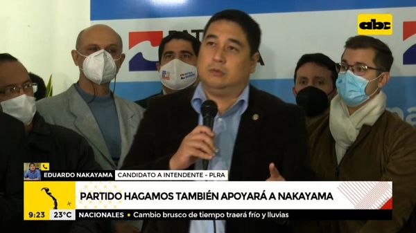 Partido Hagamos también apoyará candidatura de Eduardo Nakayama - A la gran 730 - ABC Color
