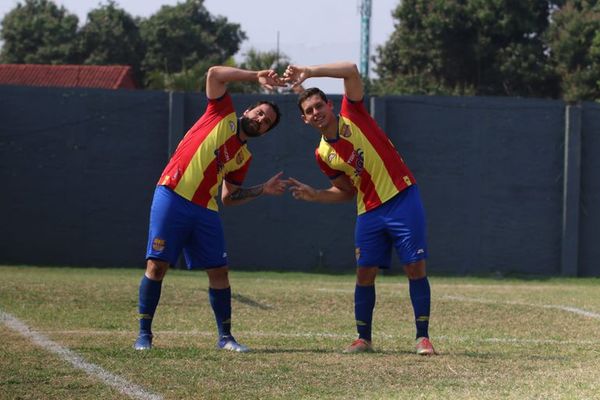Sport Colombia se impone ante el Deportivo Pinozá - Fútbol de Ascenso de Paraguay - ABC Color