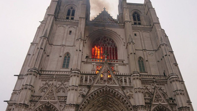 Sospechoso de asesinato a sacerdote francés sería autor del incendio en catedral de Nantes - Megacadena — Últimas Noticias de Paraguay