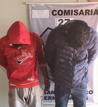 Detienen a dos supuestos motoasaltantes en Hernandarias