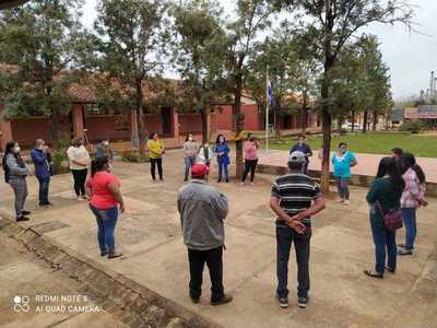 El MINNA orienta a la prevención contra la violencia en Potrero Guayaki, Caaguazú