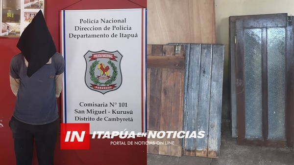 HOMBRE HABRÍA HURTADO BIENES DE LA CASA DE SU PROPIA HERMANA.