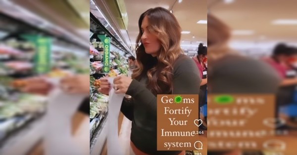 Una mujer se graba lamiendo objetos de un supermercado: “Los gérmenes fortalecen tu sistema inmunitario” - C9N