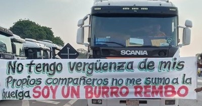 La Nación / Manifestantes reconocen a la Policía retención ilegal de camiones